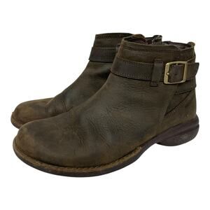 Merrell Andover Bluff WP Women's 6.5M Ankle Booties Espresso J17484 Side Zip